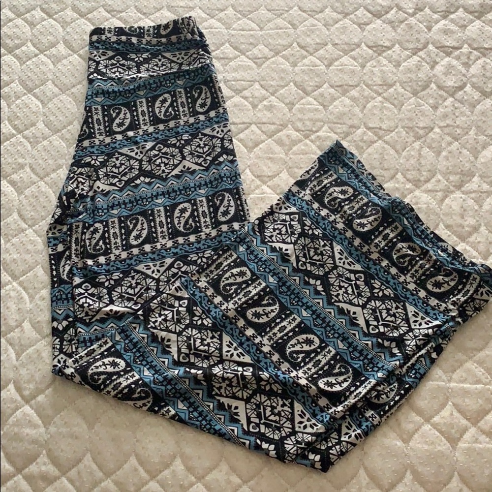 Flare soft pants